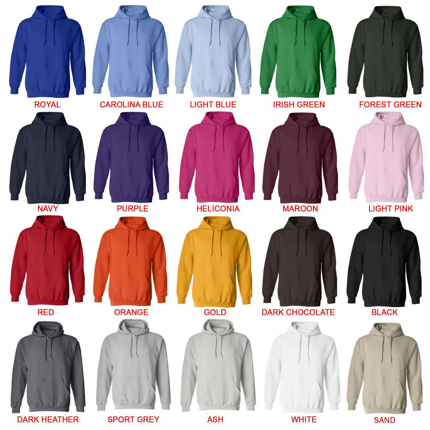 hoodie color chart - Chobits Merch
