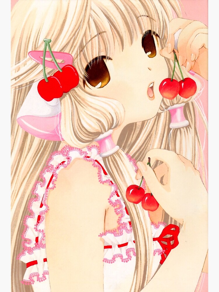 Modern Graphic Print Collection Chobits Throw Pillow - Image 2