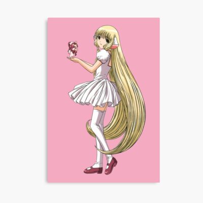 Chobits Chii And Sumomo Pink Poster