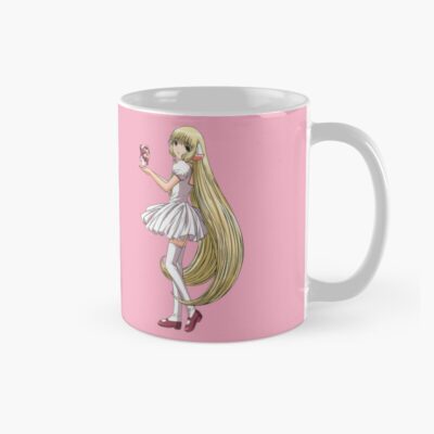 Chobits Chii And Sumomo Pink Mug