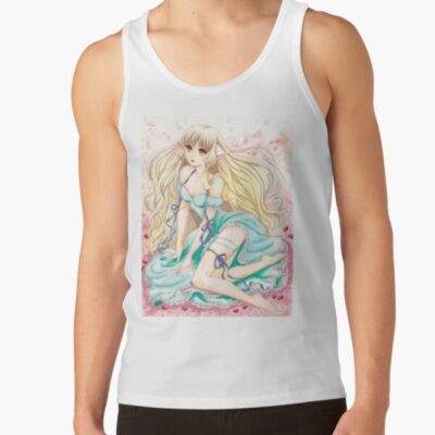 Collectible Classic Graphic Print Chobits Tank Top