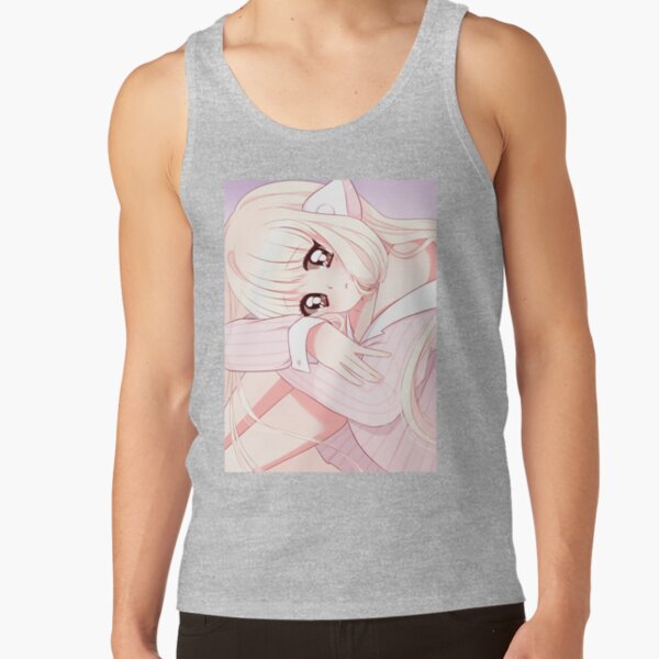 Retro Inspired Graphic Artwork Chobits Tank Top - Image 3