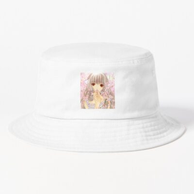 Chobits Chi Pink Flowers Bucket Hat