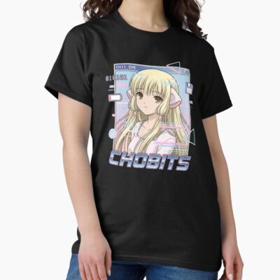 Vintage Iconic Tribute Artwork Chobits T-shirt