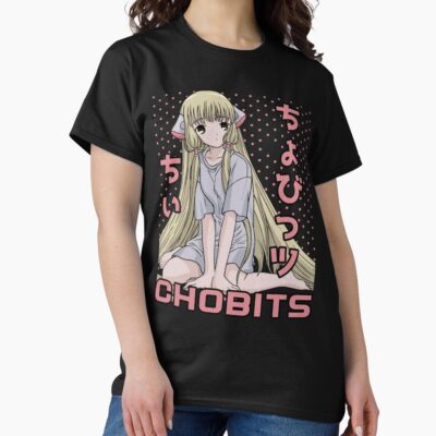 Retro Graphic Design Chobits T-shirt