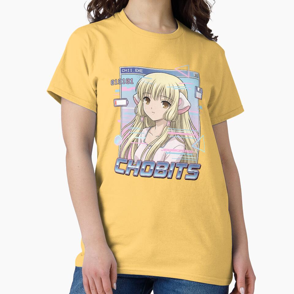 Vintage Iconic Tribute Artwork Chobits T-shirt - Image 6