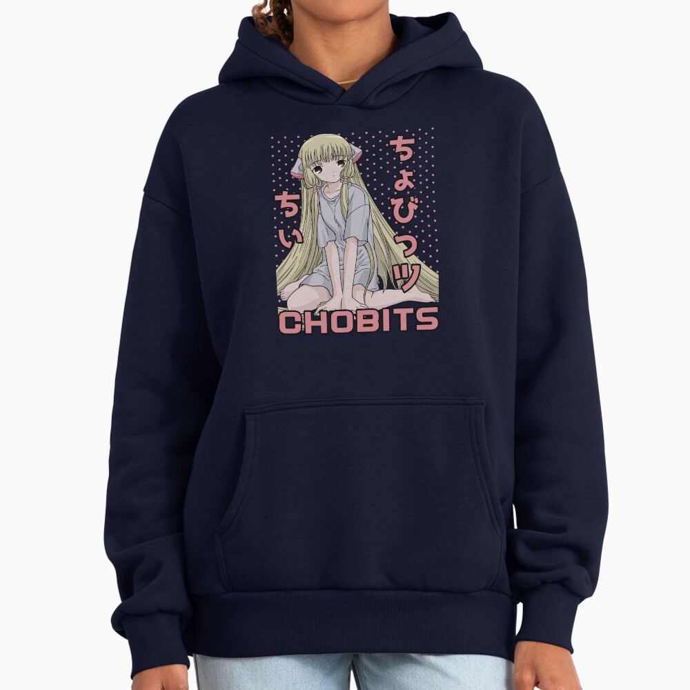 Retro Graphic Design Chobits Hoodie - Image 5