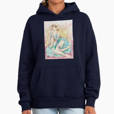 Collectible Classic Graphic Print Chobits Hoodie