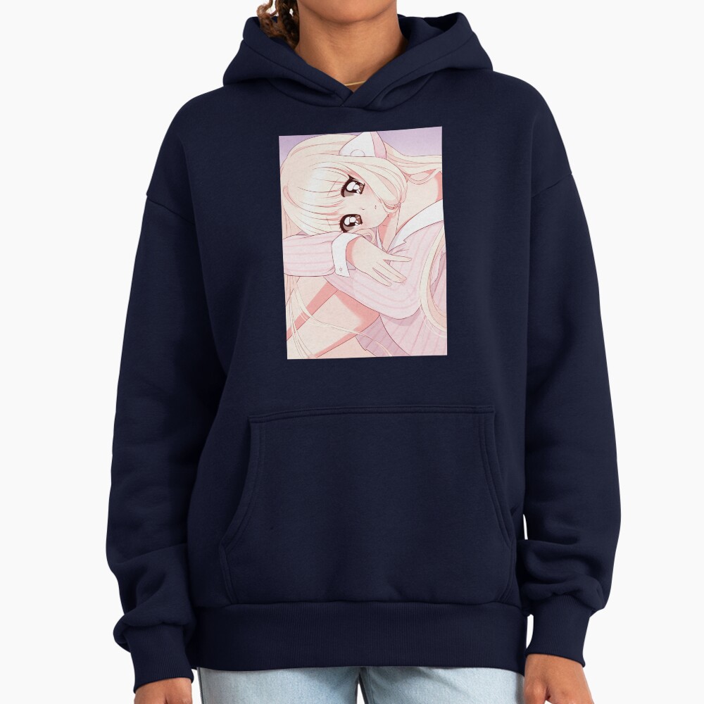 Retro Inspired Graphic Artwork Chobits Hoodie - Image 5
