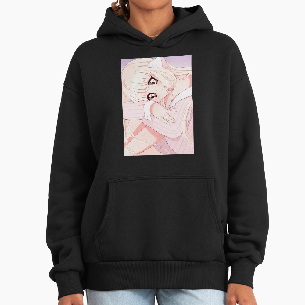 Retro Inspired Graphic Artwork Chobits Hoodie - Image 2