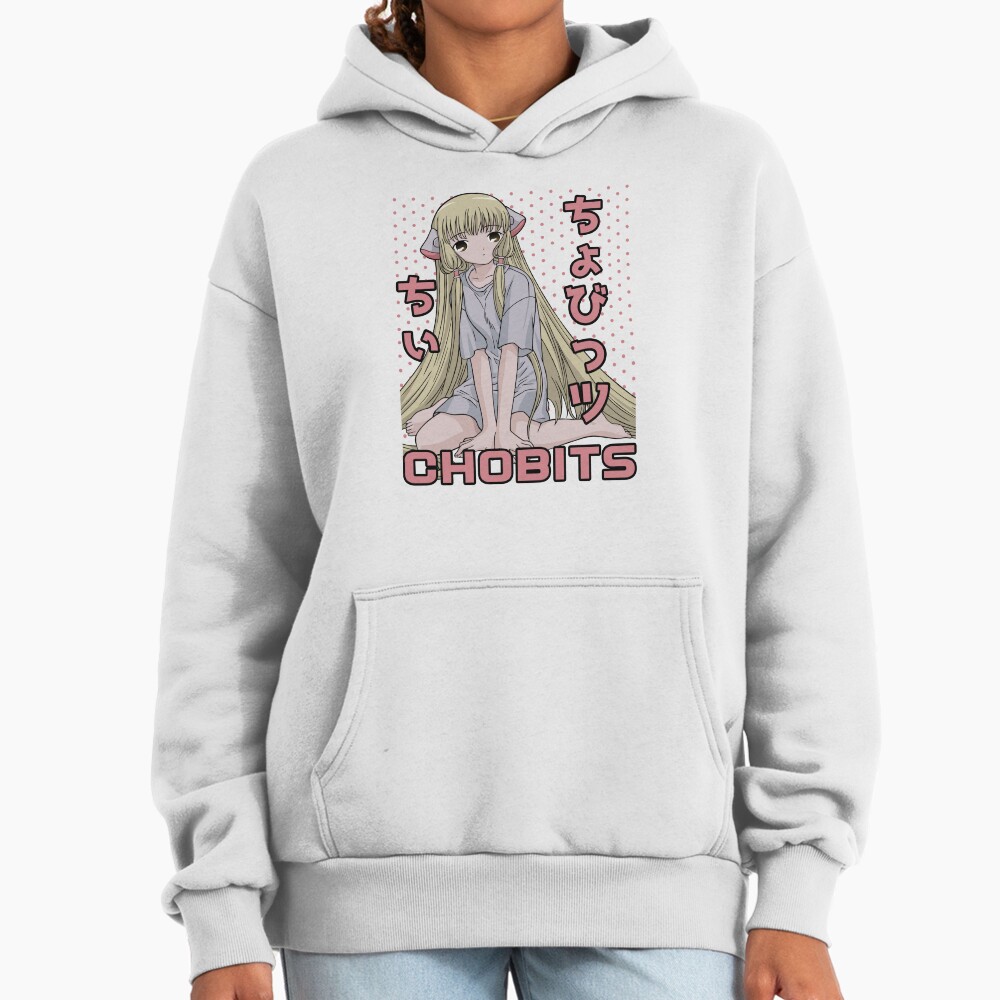 Retro Graphic Design Chobits Hoodie - Image 2