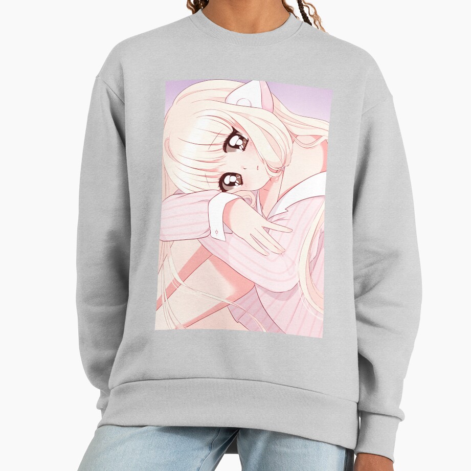 Retro Inspired Graphic Artwork Chobits Sweatshirt - Image 4