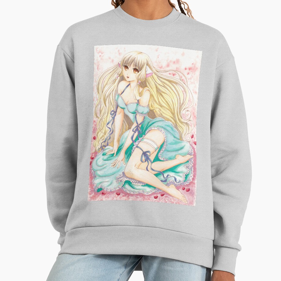 Collectible Classic Graphic Print Chobits Sweatshirt - Image 5
