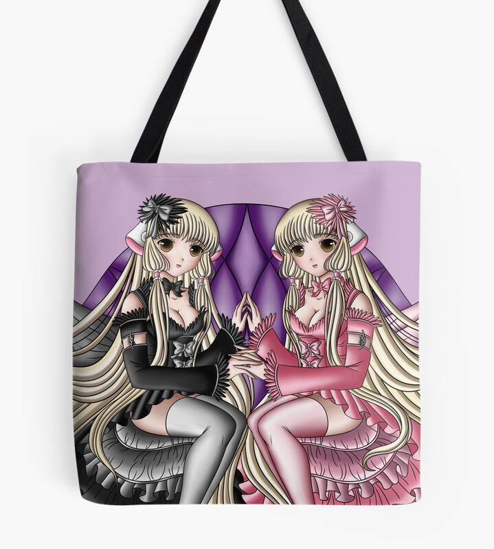 Retro Modern Design Collection Chobits Tote Bag