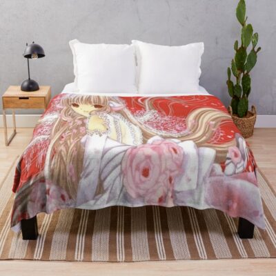 Retro Print Collection Chobits Throw Blanket