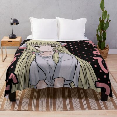 Vintage Fan Collection Chobits Throw Blanket