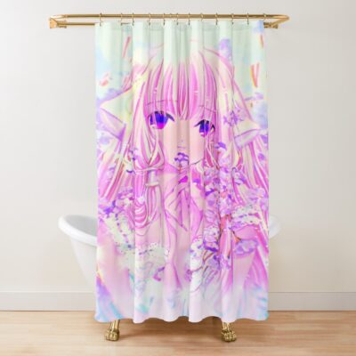 Flowers And Chi Purple Dreams Shower Curtain