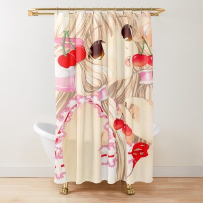 Modern Graphic Print Collection Chobits Shower Curtain