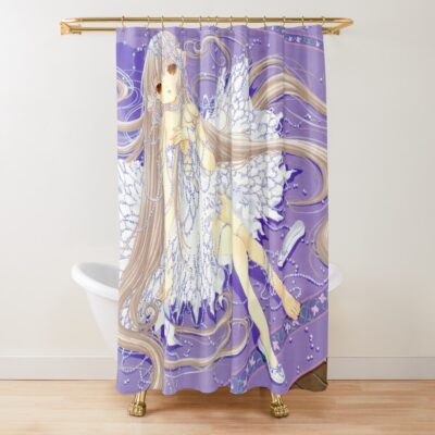 Vintage Apparel Style Chobits Shower Curtain