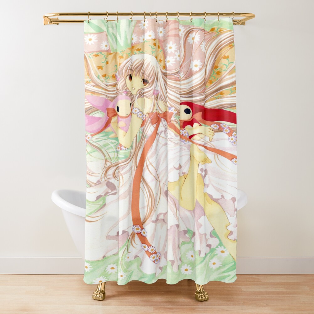 Modern Collectible Artwork Series Chobits Shower Curtain