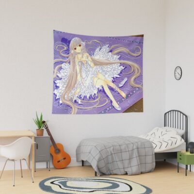 Vintage Apparel Style Chobits Tapestry