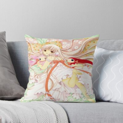 Modern Collectible Artwork Series Chobits Throw Pillow